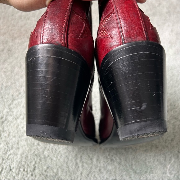 Old Gringo Red Star Ankle Boots - Picture 13 of 15